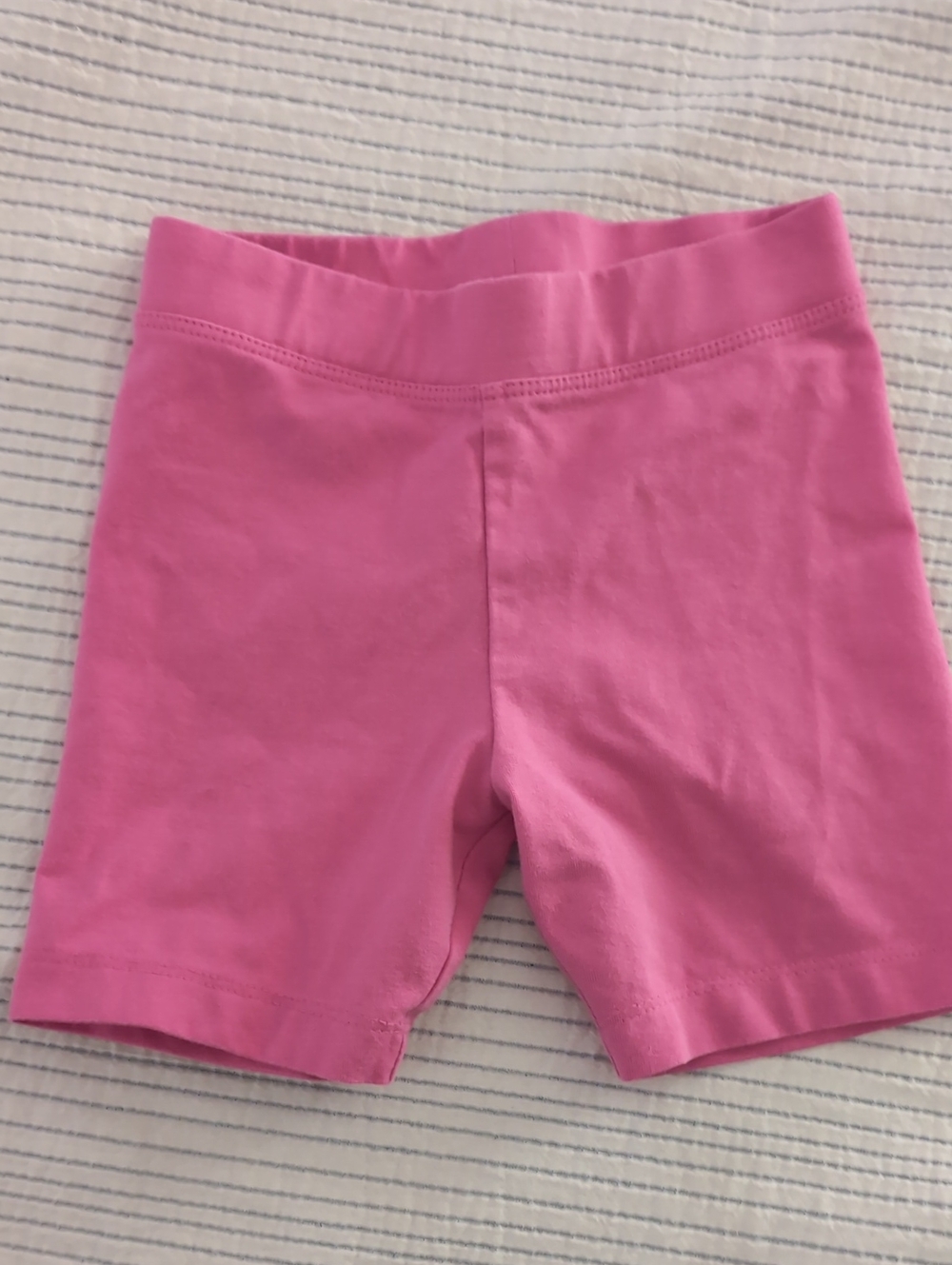 Primary Kids Pink Bike Shorts 4T